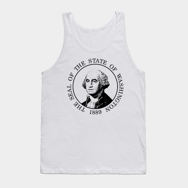 Washington State Seal Tank Top by Historia